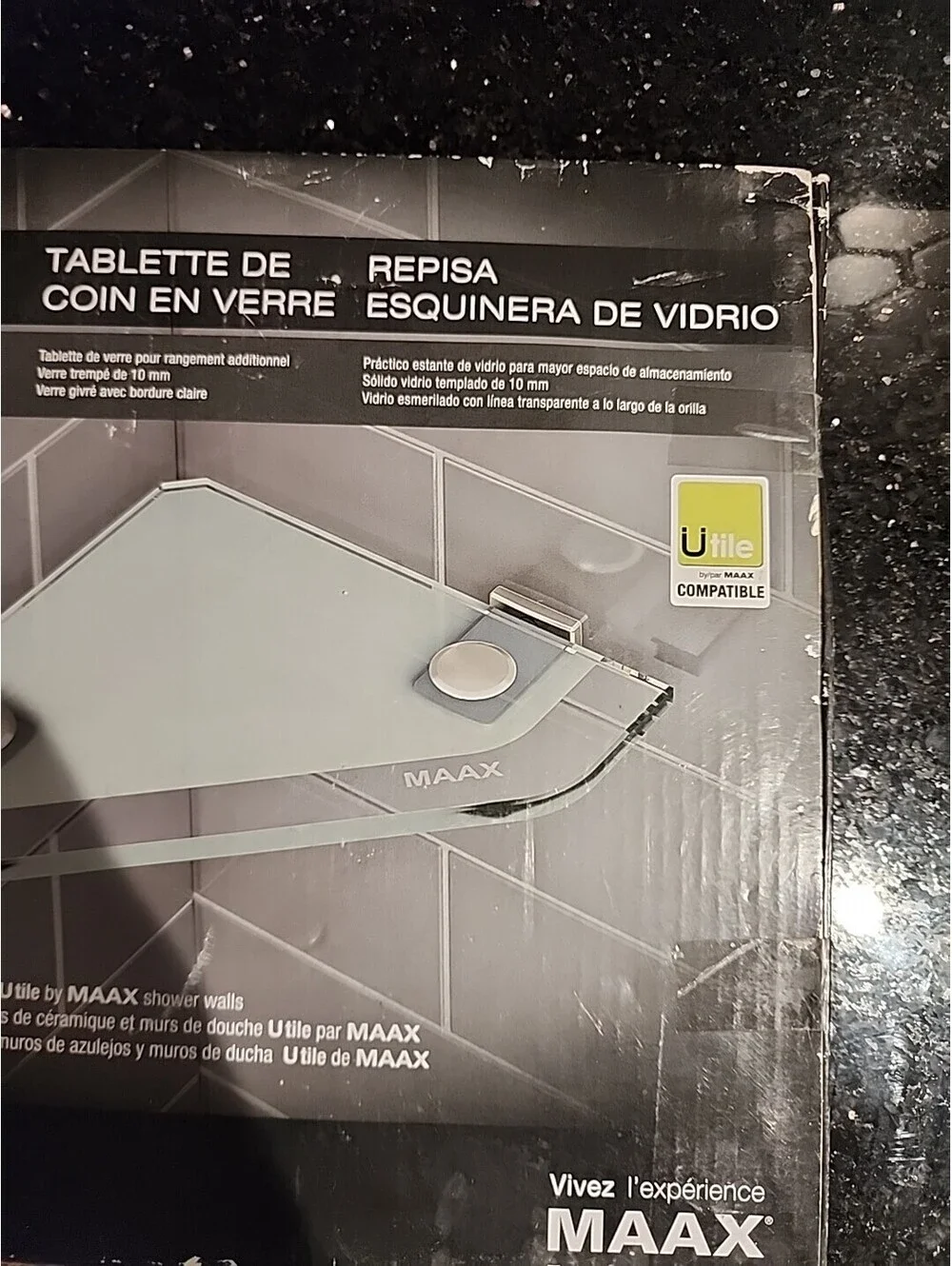 MAAX 10060311 Shower Shelf 9
